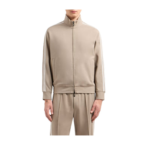 Emporio Armani Felpa con zip Felpa Uomo con bande logate S - Francavilla Moda